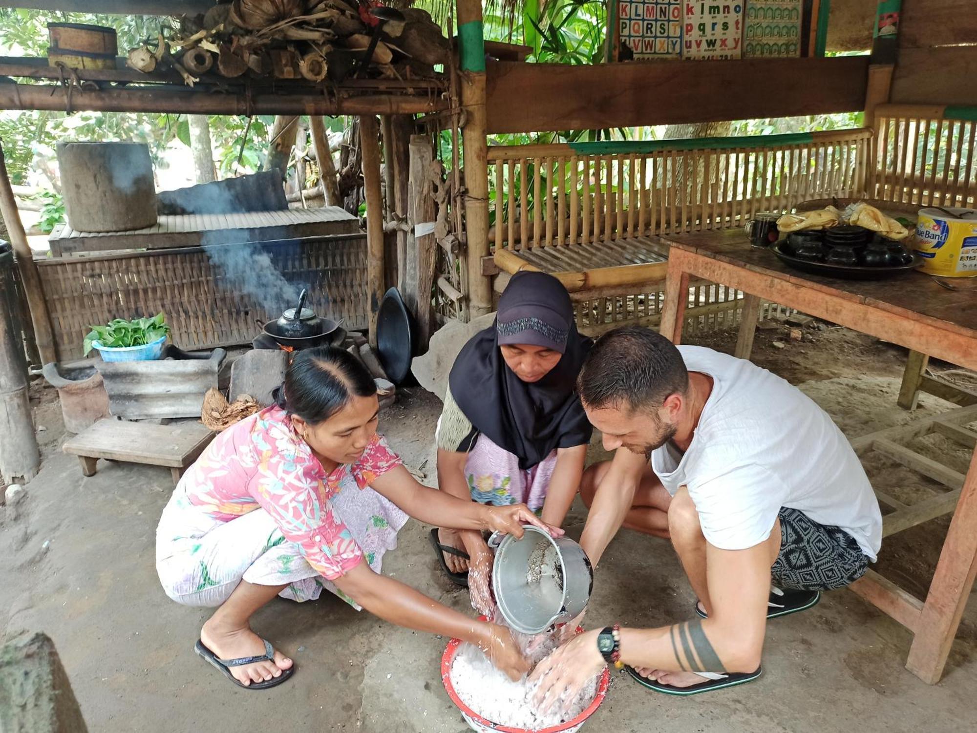 Bunga Maliq Bungalow Lombok Tetebatu Rom bilde