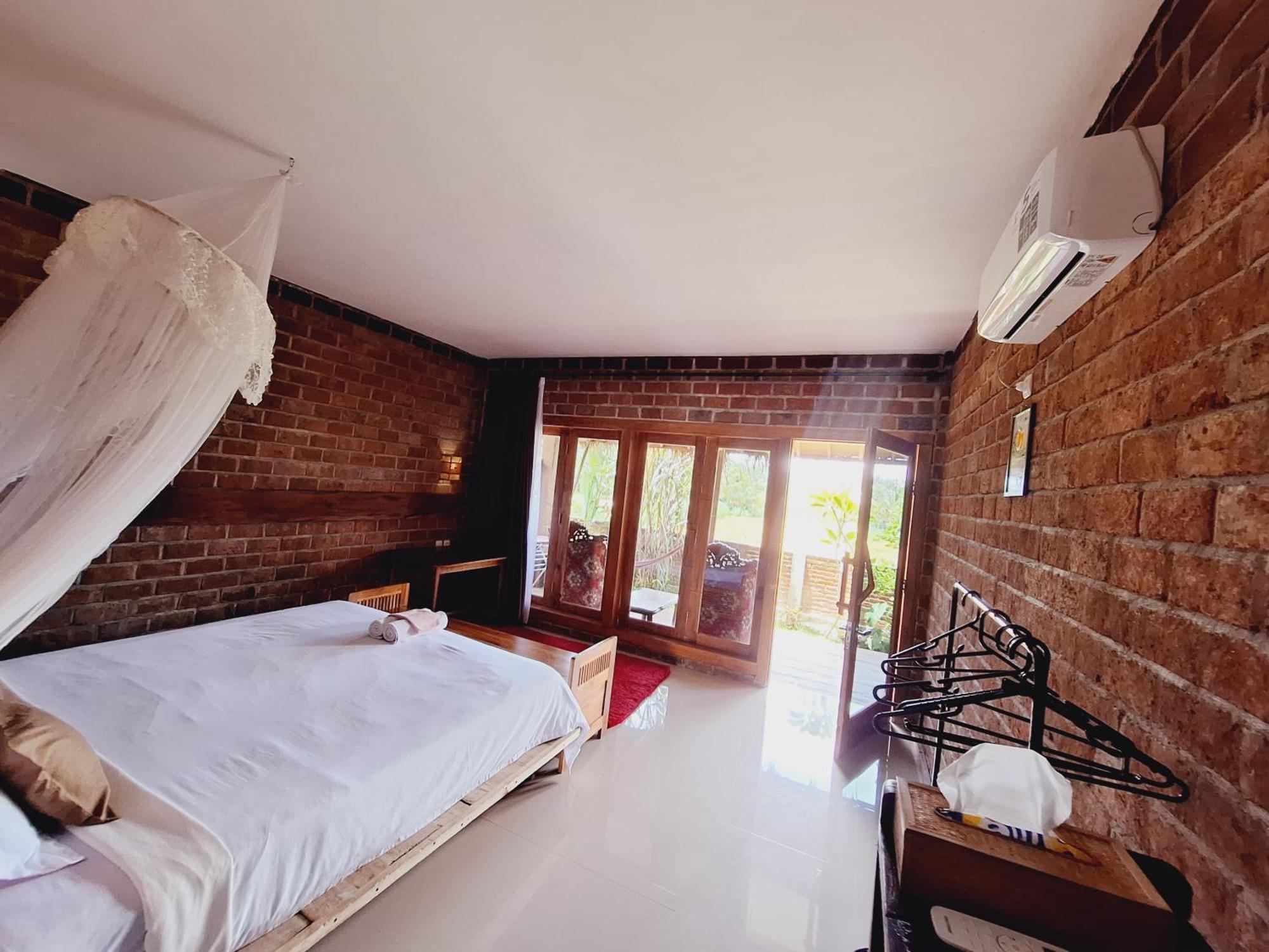 Bunga Maliq Bungalow Lombok Tetebatu Rom bilde